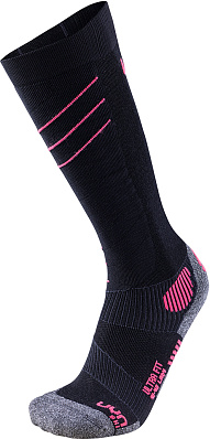  UYN Ski ultra fit lady (Black/Pink Paradise)