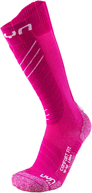  UYN Ski comfort fit lady (Pink/White)