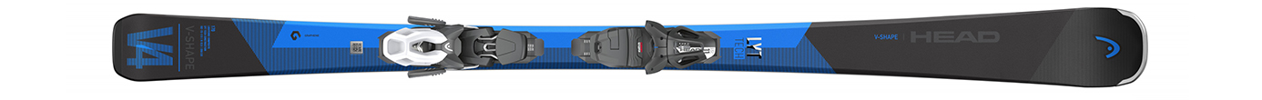 Горные лыжи с креплениями Head V-Shape V4 LYT-PR + PRD 12 GW