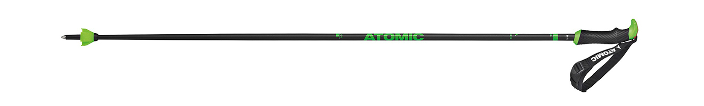 Горнолыжные палки Atomic Redster X Carbon SQS Grey/Green