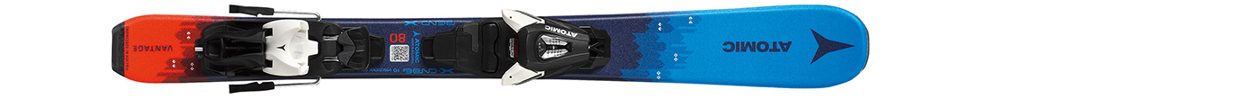 Горные лыжи с креплениями Atomic Vantage JR + C 5 GW Blue/Red (70-90)