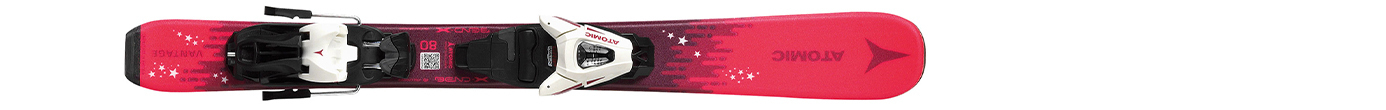 Горные лыжи с креплениями Atomic Vantage Girl X + C 5 GW Pink (70-90)