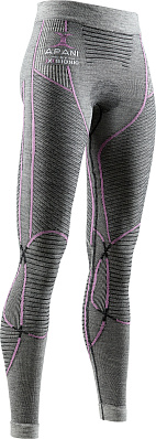 Термобелье X-Bionic Apani 4.0 Merino Pants Women (Black/Grey/Magnolia)