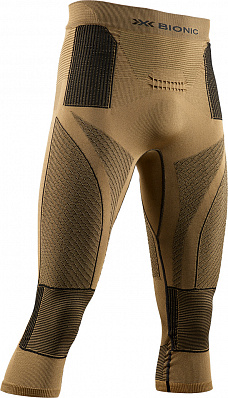, ,  X-Bionic Radiactor 4.0 Pants Men 3/4 (Gold/Black)