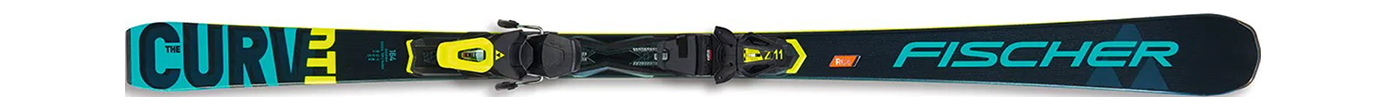 Горные лыжи с креплениями Fischer The Curv DTI AR + RC4 Z11 PR