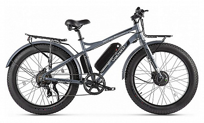 Электровелосипед Volteco Bigcat Dual new (Серый)