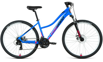 Велосипед Forward Jade 27,5 2.0 D 2022 (Голубой/розовый)