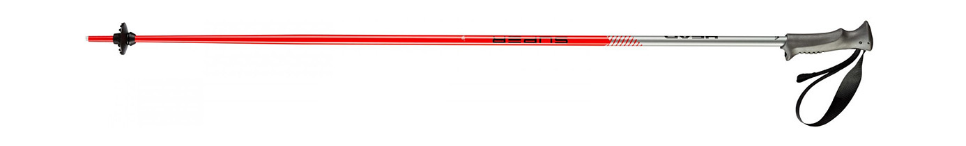 Горнолыжные палки Head Supershape Black/Neon Red