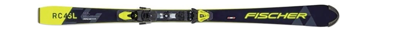 Горные лыжи с креплениями Fischer RC4 WC SL Jr  M/O-Plate Jr + RC4 Z9 (132)