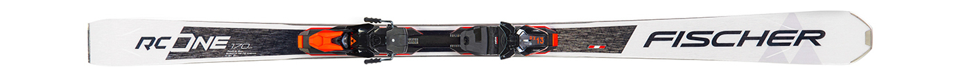 Горные лыжи с креплениями Fischer Brilliant RC One Multiflex + RX 13 GW PR