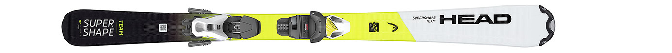 Горные лыжи с креплениями Head Supershape Team Easy JRS + JRS 4.5 GW (87-117)