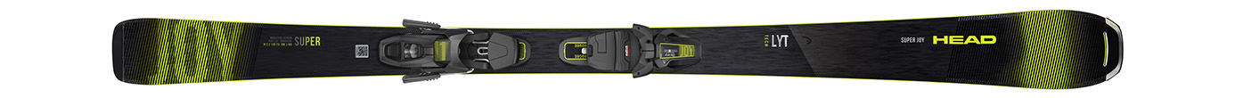 Горные лыжи с креплениями Head Super Joy SLR + Joy 11 GW SLR