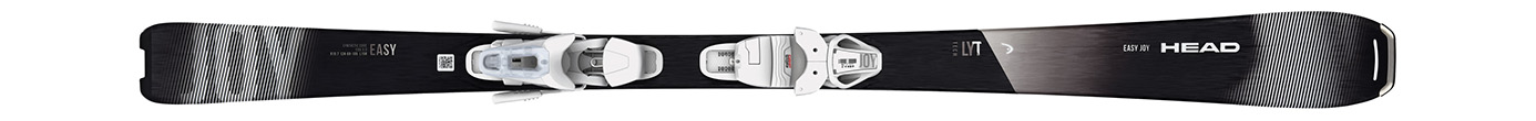 Горные лыжи с креплениями Head Easy Joy SLR + Joy 9 GW SLR Solid White