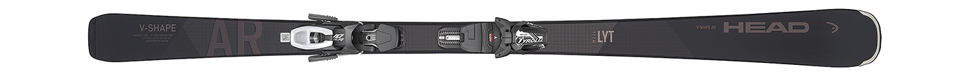 Горные лыжи с креплениями Head V-Shape AR SLR PRO + SLR 10 GW