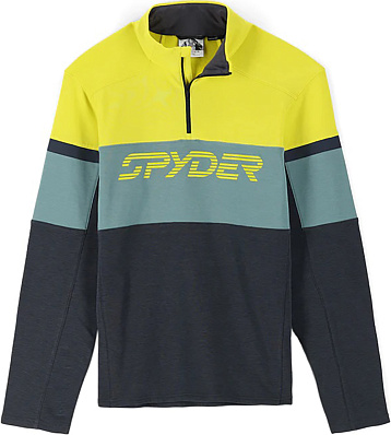  Spyder Speed half zip (Ebony citrus)