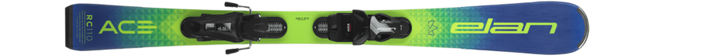 Горные лыжи с креплениями Elan RC Ace JRS + EL 7.5 Shift