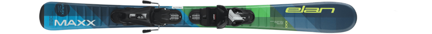 Горные лыжи с креплениями Elan Maxx JRS + EL 4.5 Shift