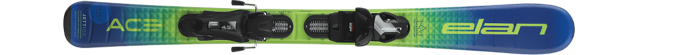Горные лыжи с креплениями Elan Jett JRS + EL 4.5 Shift