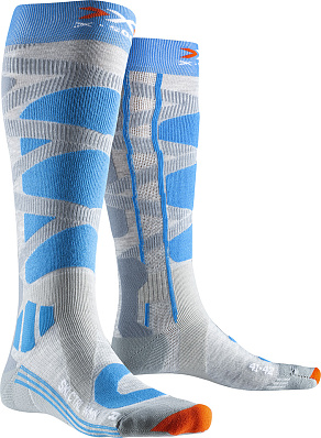 Носки X-Bionic X-Socks Ski Control 4.0 WMN (Grey Melange/Turquoise)