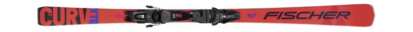 Горные лыжи с креплениями Fischer The Curv XTR RT + RS 10 PR