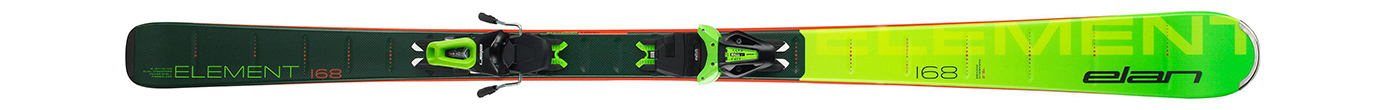 Горные лыжи с креплениями Elan Element Green LS + EL 10.0