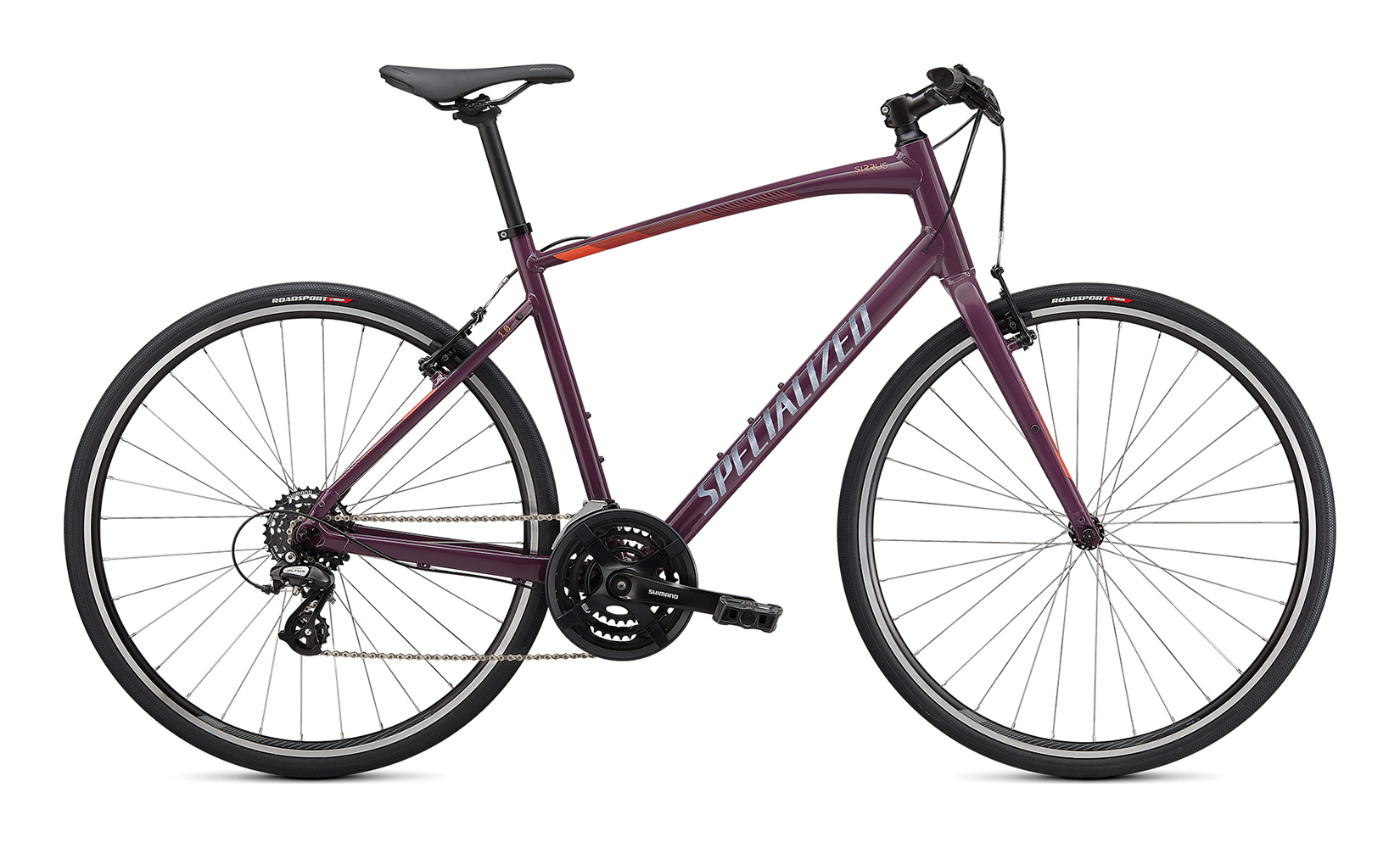 Велосипед Specialized Sirrus 1.0 (Gloss Lilac/Vivid Coral/Satin black)