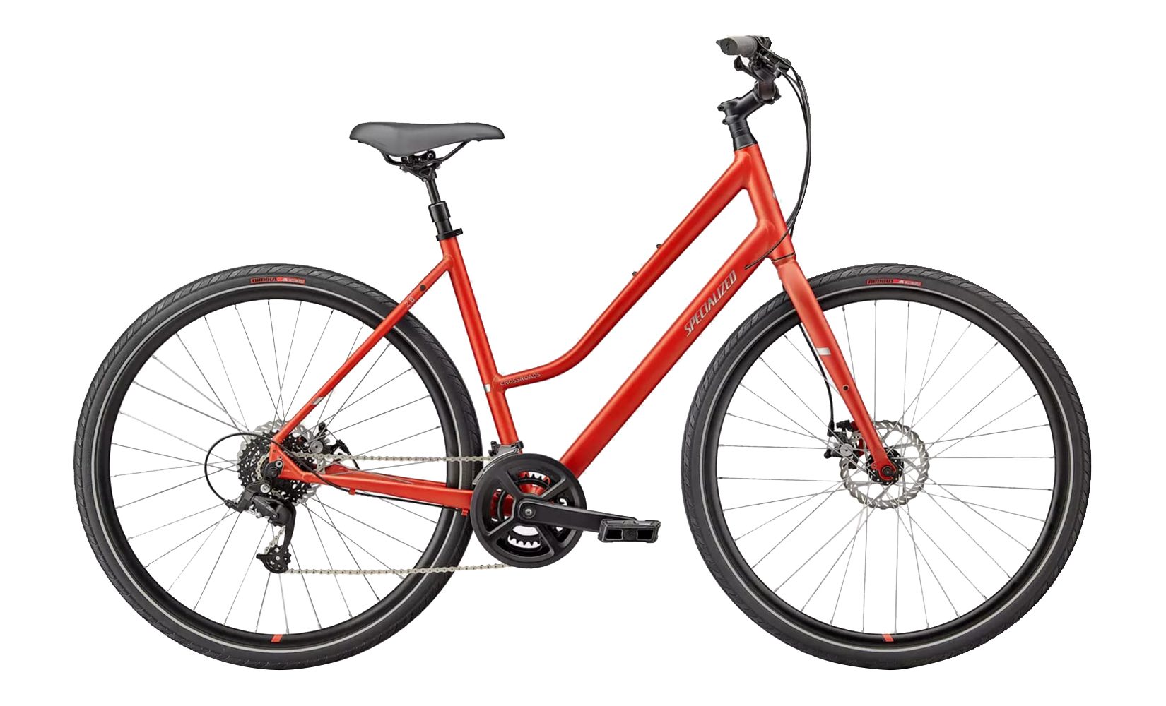 Велосипед Specialized Crossroads 2.0 ST (Gloss Red Wood/Chrome)