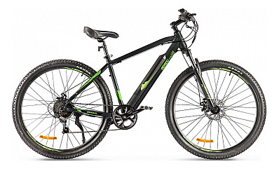 Электровелосипед Eltreco Ultra LITE (Черно- зеленый)