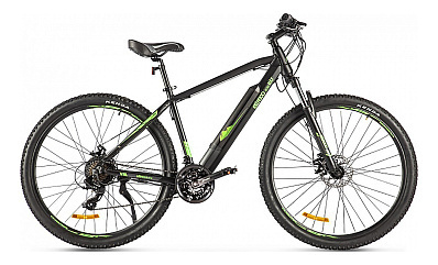 Электровелосипед Eltreco Ultra MAX (Черно- зеленый)