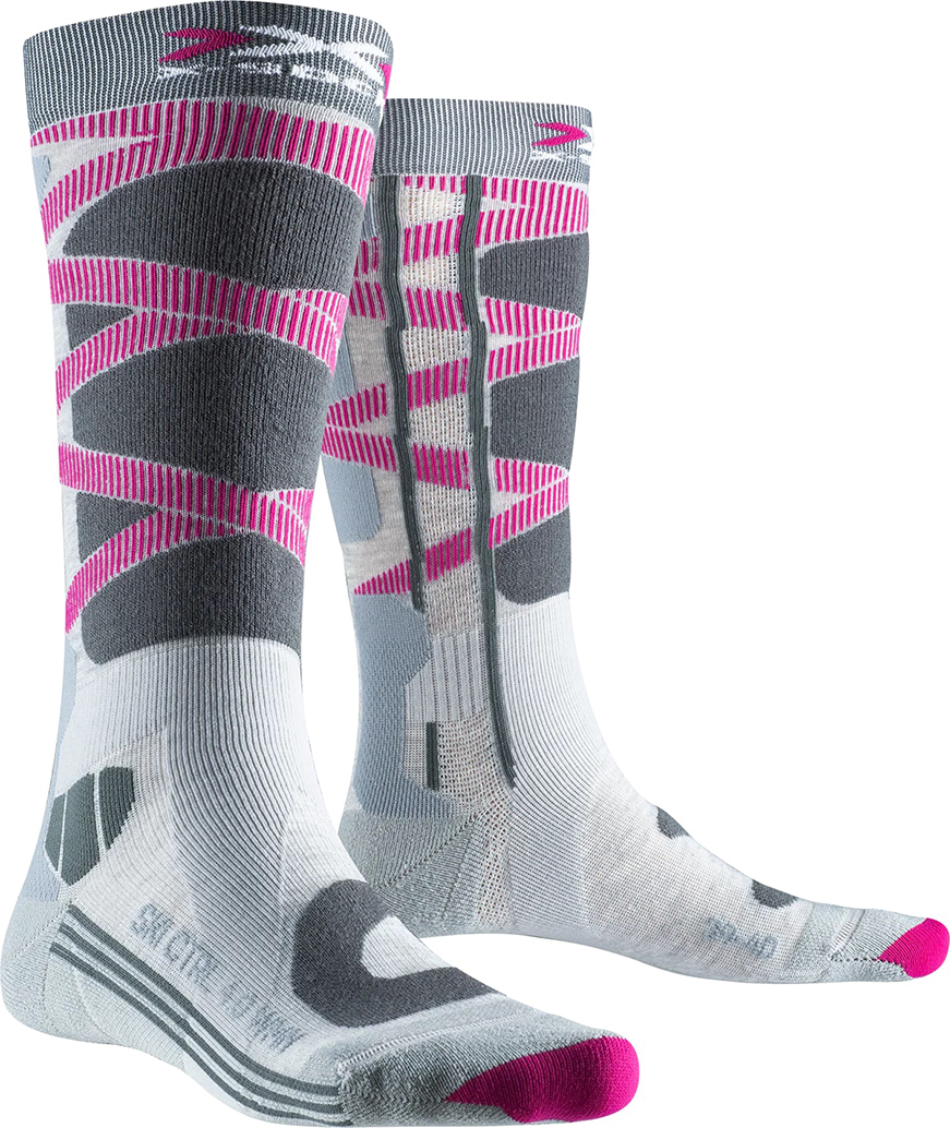 Носки X-Bionic X-Socks Ski Control 4.0 WMN (Grey Melange/Charcoal)