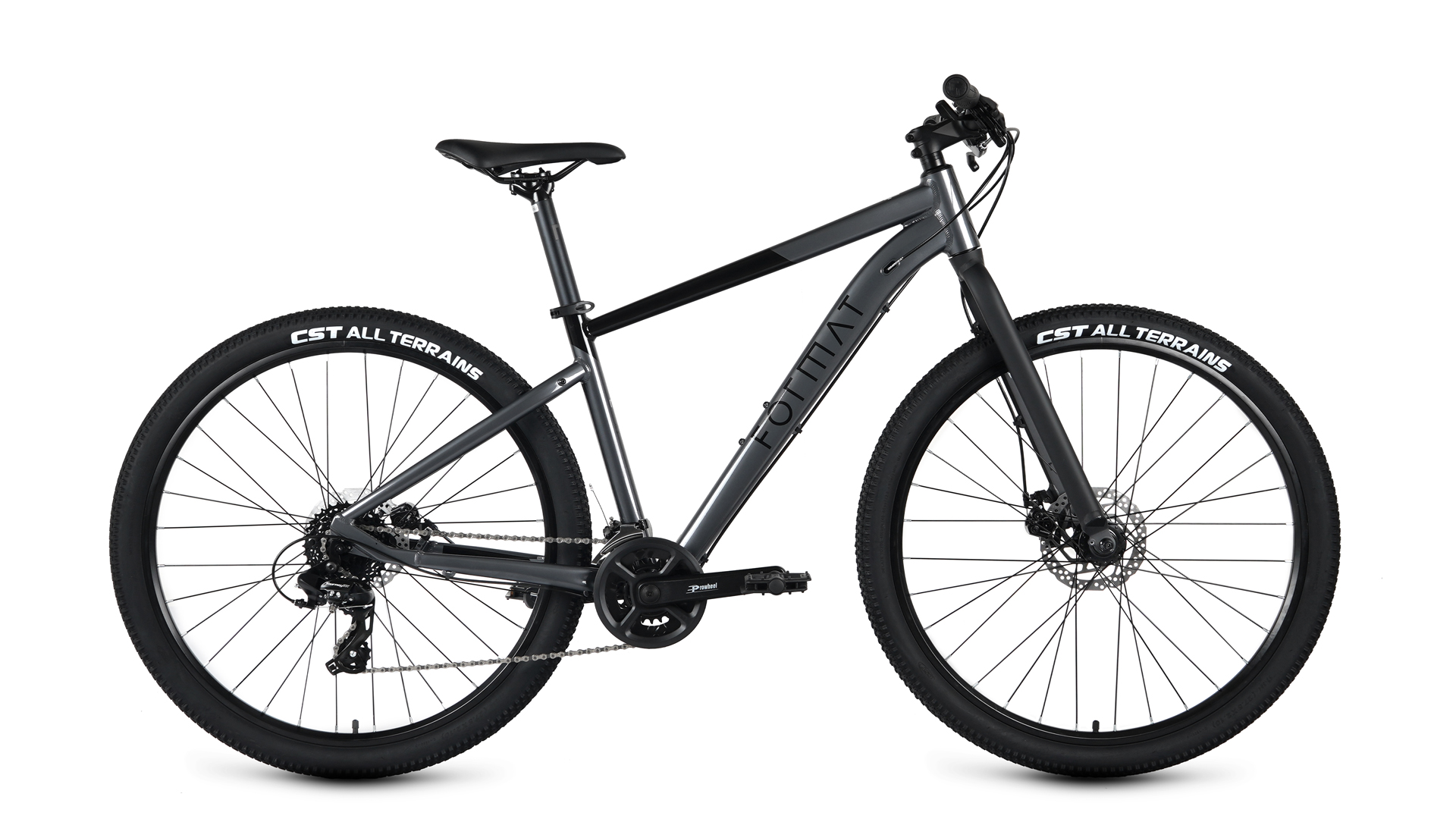 Велосипед Format 1432 27,5 (Черно-Матовый/Темно-Серый Матовый)