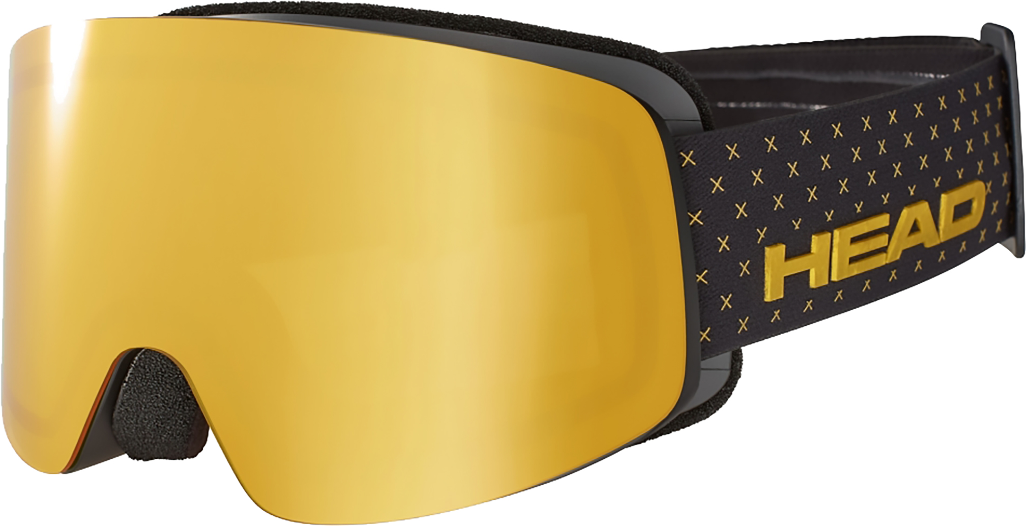 Горнолыжные очки Head Infinity Premium+ Sparelens Black/Black/FMR Gold