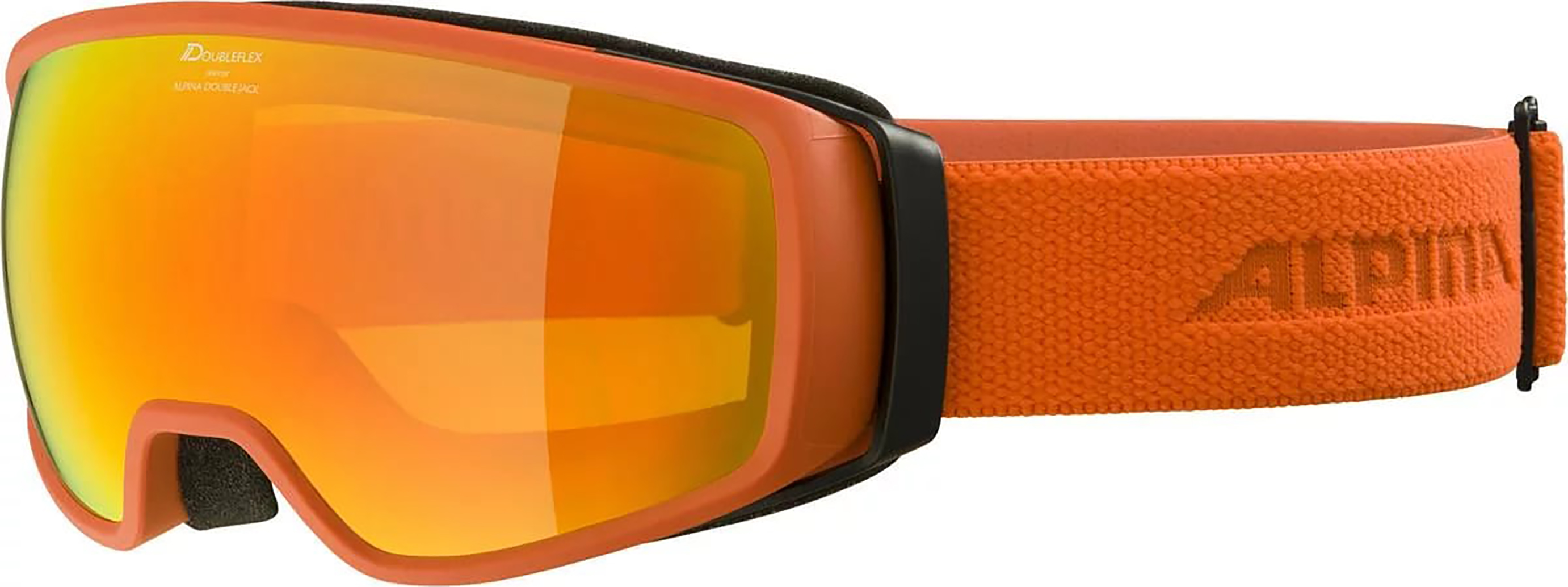 Горнолыжные очки Alpina Double Jack Q-Lite Pumpkin Matt