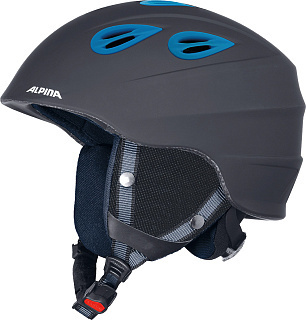 Горнолыжные шлемы Alpina Junta 2.0 C Black-Blue Matt