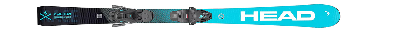 Горные лыжи с креплениями Head WC e.Race Team SW JRS + JRS 7.5 GW