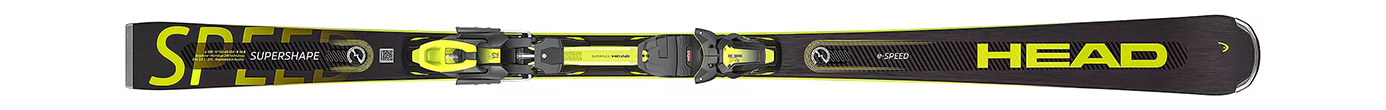 Горные лыжи с креплениями Head Supershape e-Speed SW SF-PR + PRD 12 GW