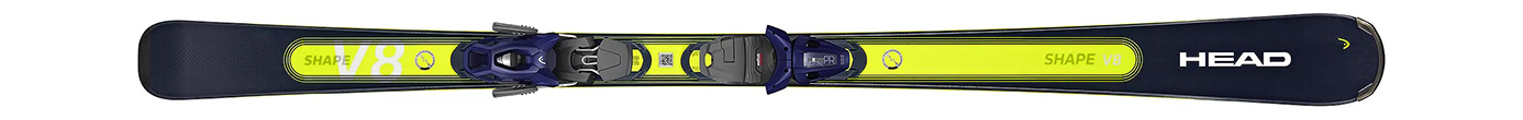 Горные лыжи с креплениями Head Shape e-V8 SW AMT-PR + PR 11 GW