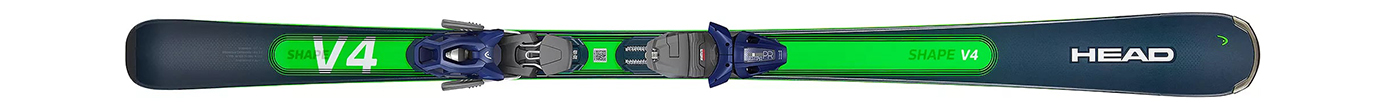 Горные лыжи с креплениями Head Shape V4 SW AMT-PR + PR 11 GW