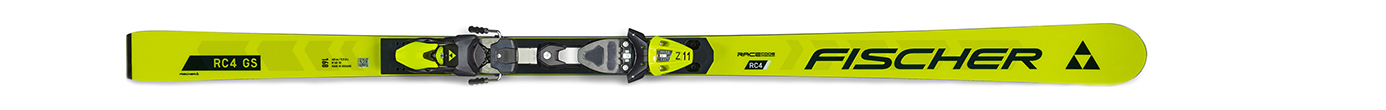 Горные лыжи с креплениями Fischer RC4 WC GS Jr. M-Plate + RC4 Z9 GW