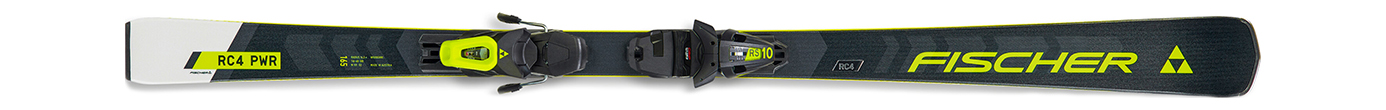 Горные лыжи с креплениями Fischer RC4 Power AR + RS 10 PR