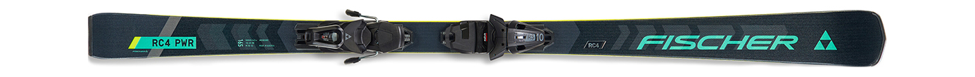 Горные лыжи с креплениями Fischer RC4 Power AR + RS 10 PR