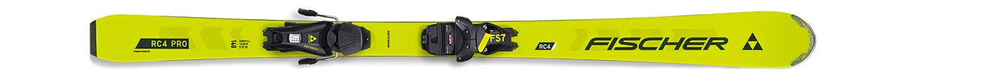 Горные лыжи с креплениями Fischer RC4 PRO JRS + FS7 CA JRS