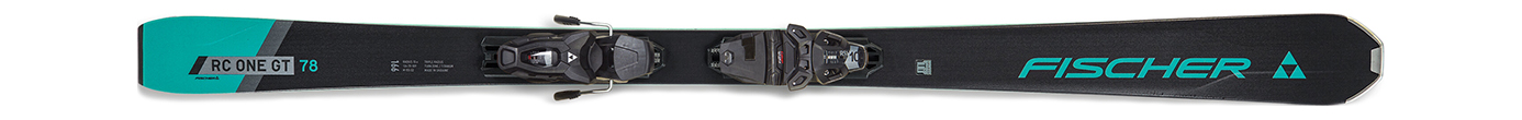 Горные лыжи с креплениями Fischer RC One 78 GT RT + RSW 10 PR