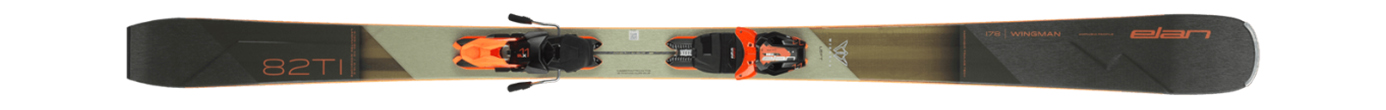 Горные лыжи с креплениями Elan Wingman 82Ti PS + ELX 11 GW Shift