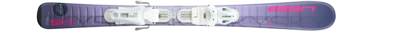 Горные лыжи с креплениями Elan Sky JRS + EL 7.5 Shift