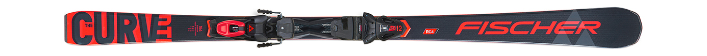 Горные лыжи с креплениями Fischer The Curv DTI AR + RSX 12 PR
