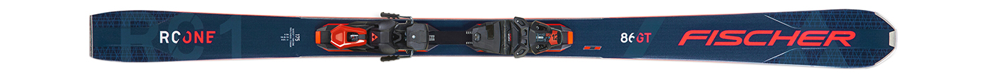 Горные лыжи с креплениями Fischer RC One 86 GT MF + RSW 12 PR