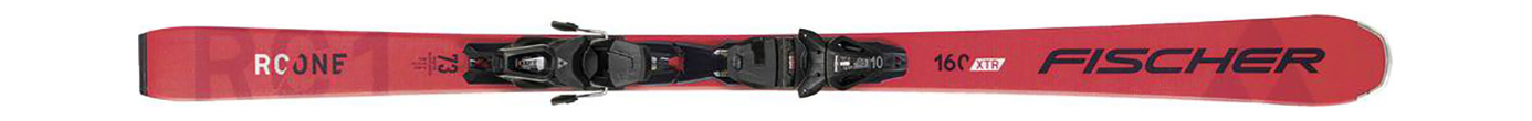 Горные лыжи с креплениями Fischer RC One 73 XTR RT + RS 10 PR