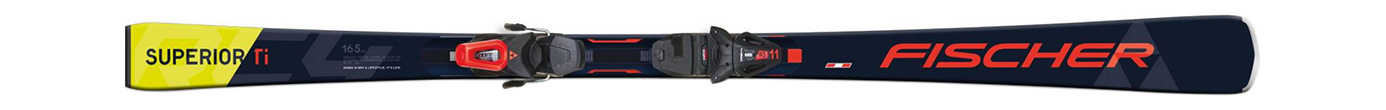 Горные лыжи с креплениями Fischer RC4 Superior Ti MT + RS 11