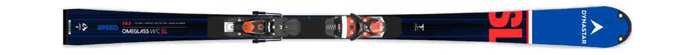 Горные лыжи с креплениями Dynastar Speed Omeglass WC SL (R22 ) + SPX12